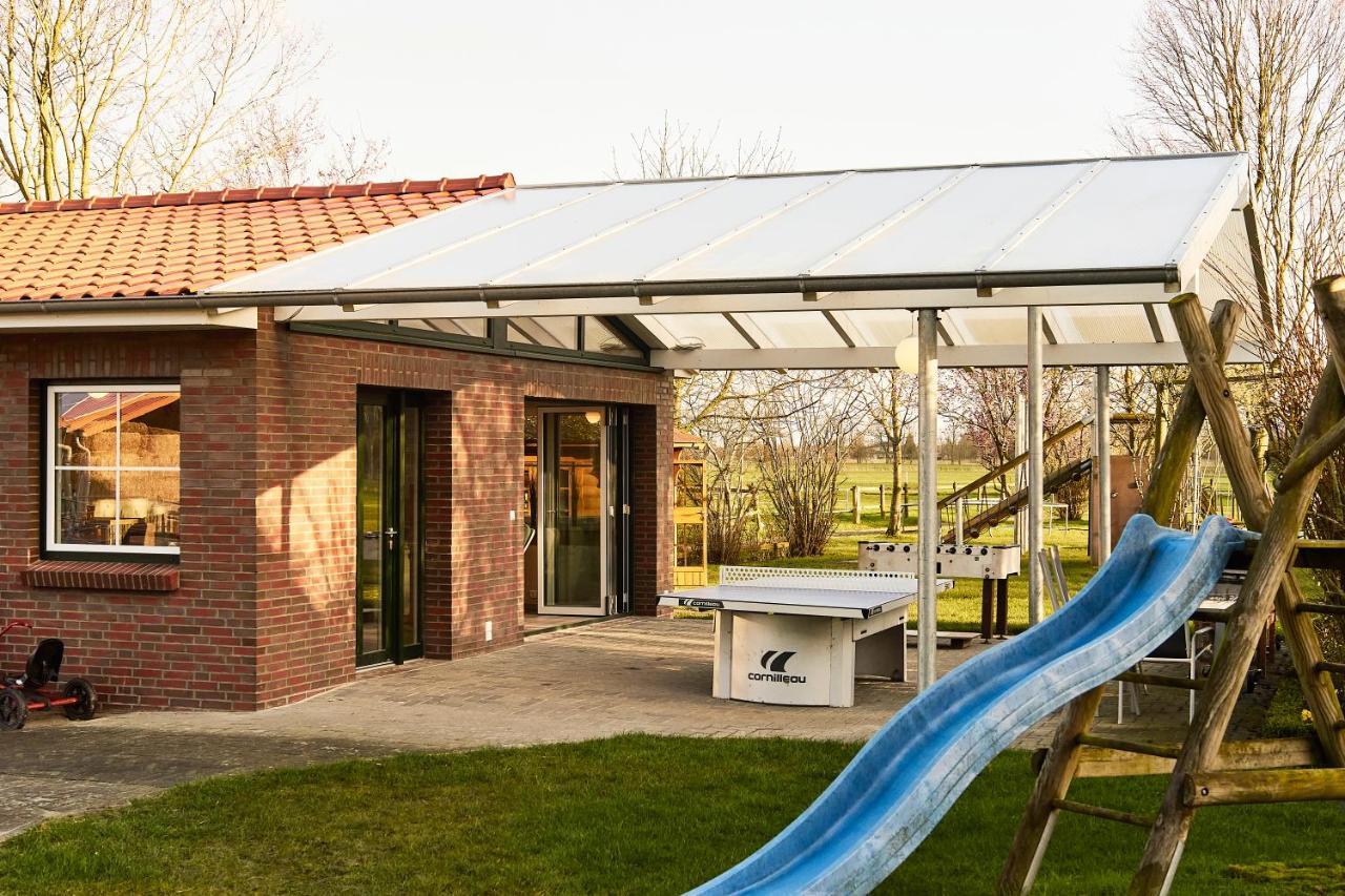 Traberhof - Landurlaub In Seiner Schoensten Form - Freies Reiten Inbegriffen - Hunde Willkommen - Sauna Im Haus - Kanuverleih - Tolle Radwege - Deich In Sichtweite *